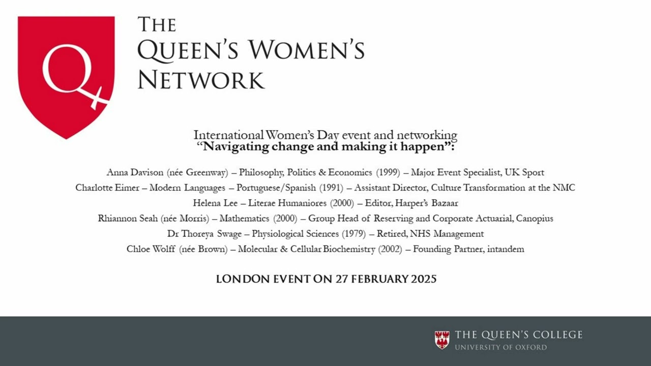 QWN in London 2025: Navigating change and making it happen