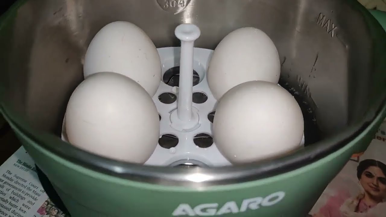 AGARO Mini Cooking Kettle | And making Boiled Eggs in it!