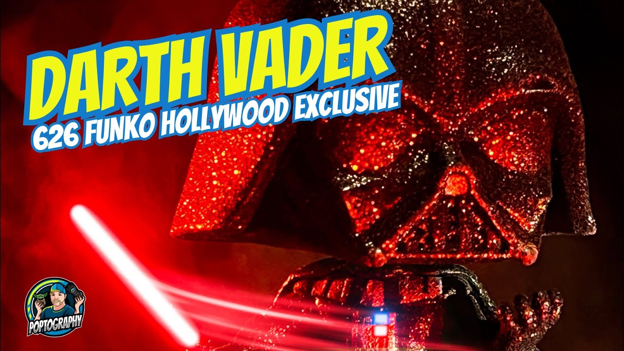 Star Wars Funko Pop! Toy Photography | Darth Vader 626 Funko Hollywood Exclusive