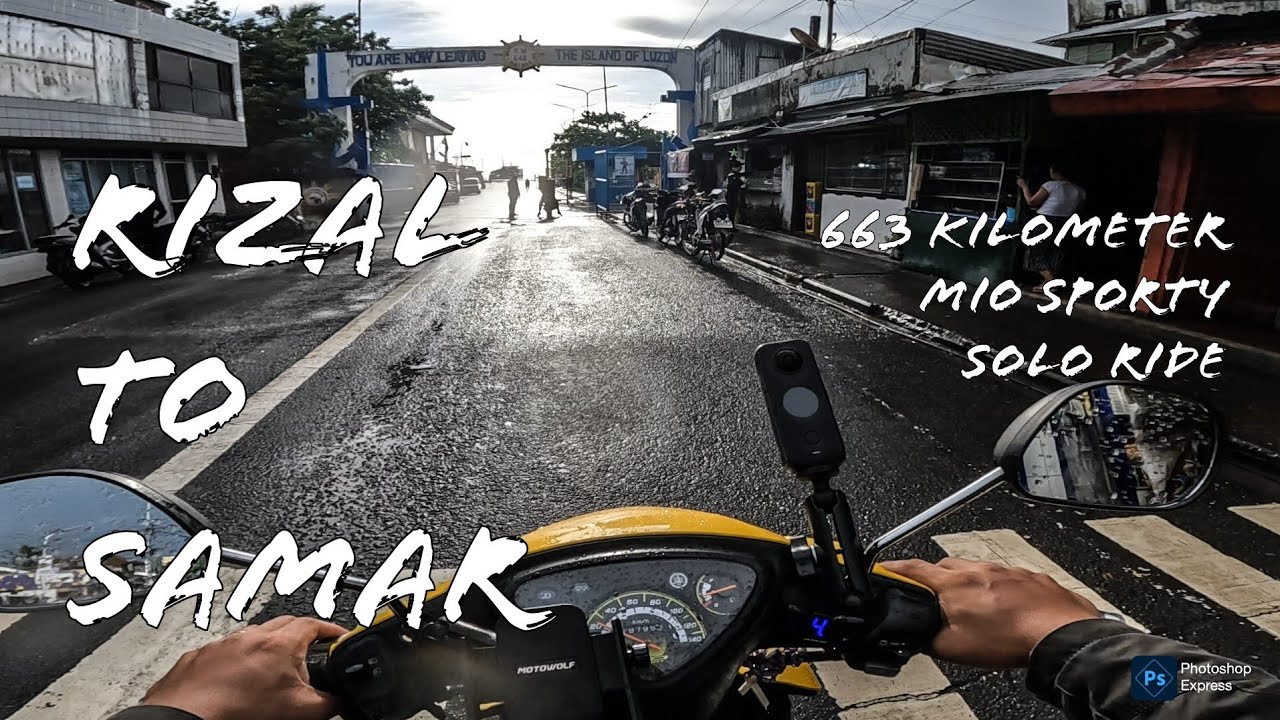 Rizal to Samar | Solo Ride | Mio Sporty