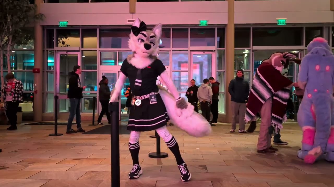 Dimi visits ANE 2026 - Furry Hugwalk