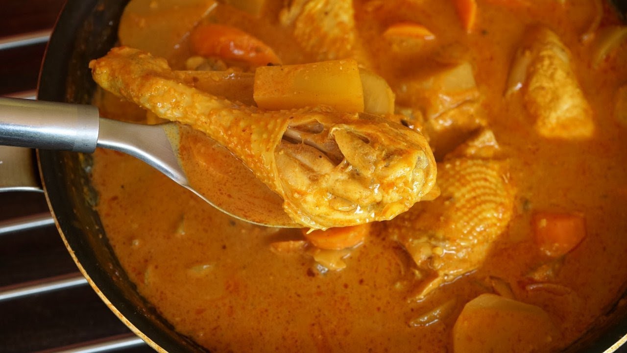Poulet Massaman : Curry Thaï aux Cacahuètes et au Tamarin - Recette de Cooking With Morgane