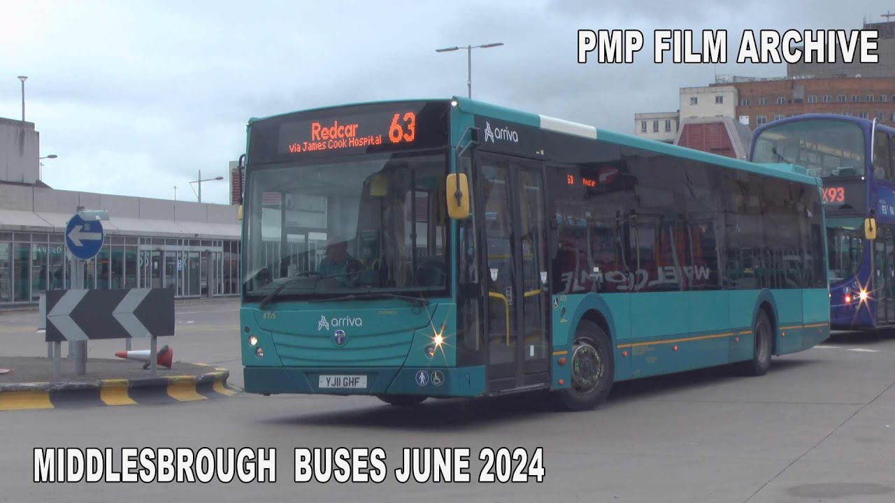 MIDDLESBROUGH BUSES JUNE 2024