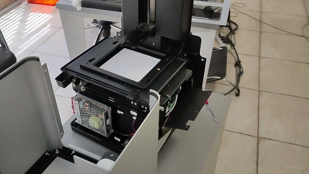 Formlabs Form 2 galvanometers calibration after opening