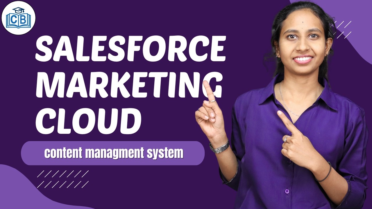 Salesforce Marketing Cloud Content Management System | Learn SFMC Course | SFMC | CyberBrainer