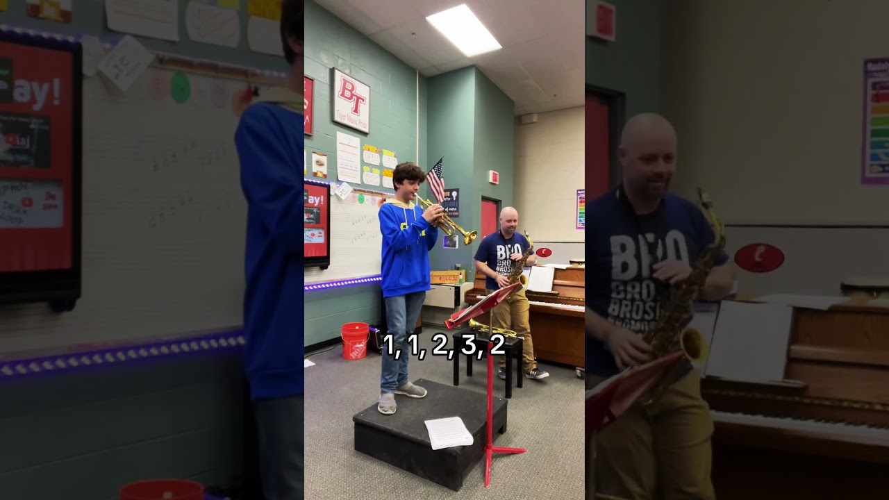It’s DIGIT PATTERN TIME! Ear training and improvisation in band! 