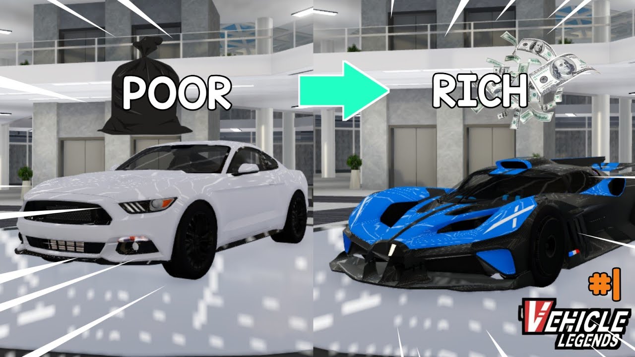 Poor to Rich In Vehicle Legends #1 - Roblox