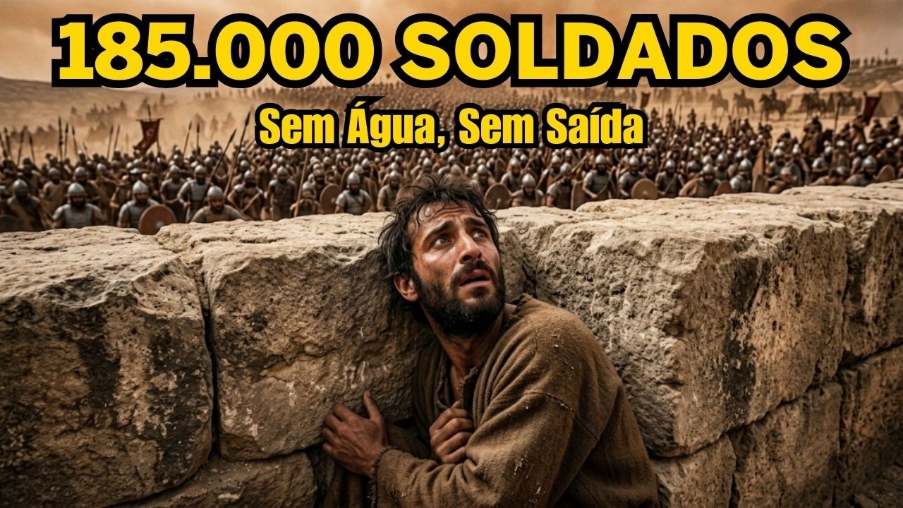 Como Foi Impossível Sobreviver ao Cerco em Jerusalém em 701 a.C. (Reconstrução IA)