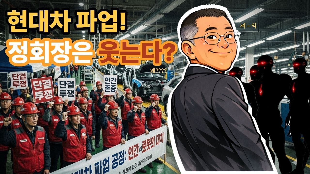 한국 현대차 노조 파업, 정의선 회장의 충격적인 계획