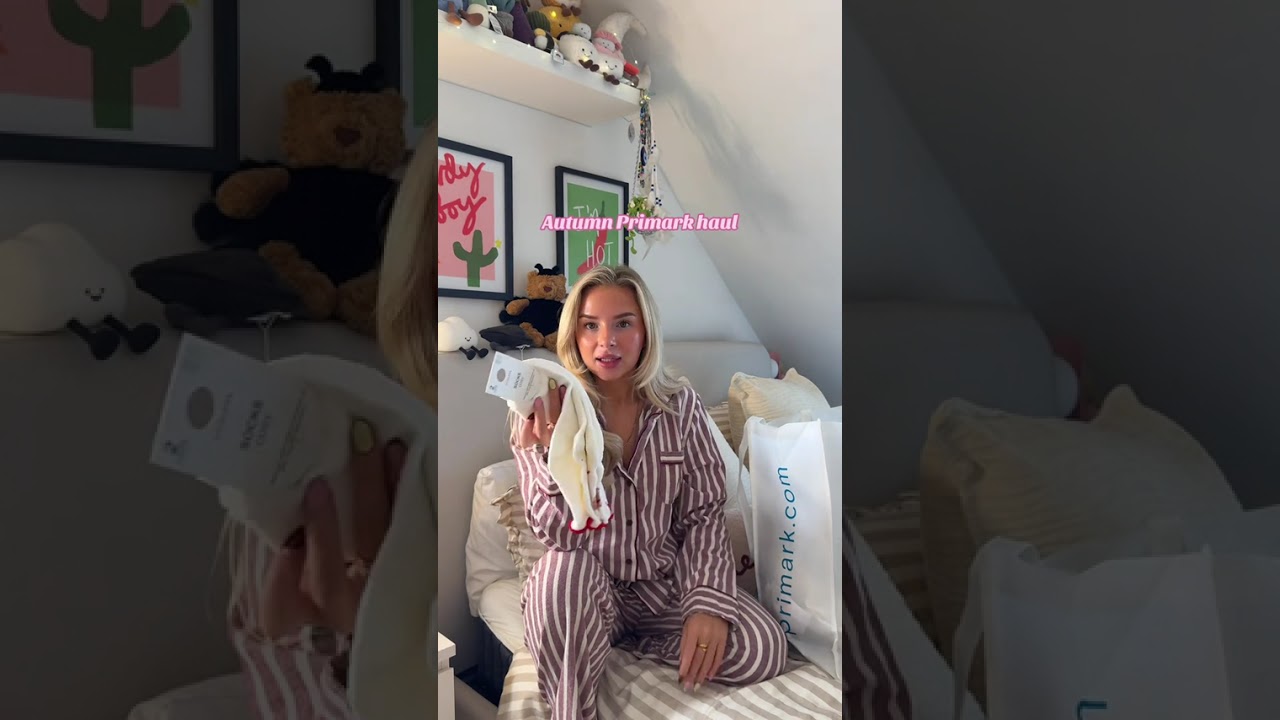 Autumn primark haul🧸🤍 : 