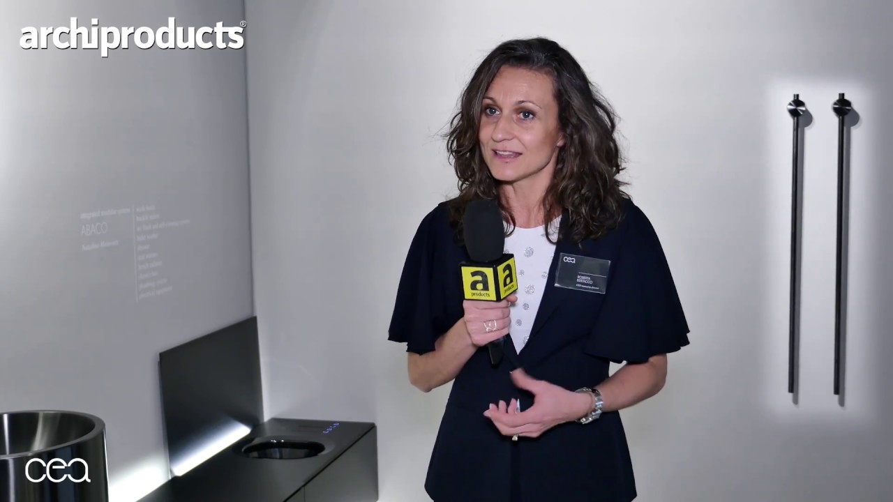 Salone Internazionale del Bagno 2018 | CEA DESIGN - Roberta Bertacco presenta Abaco