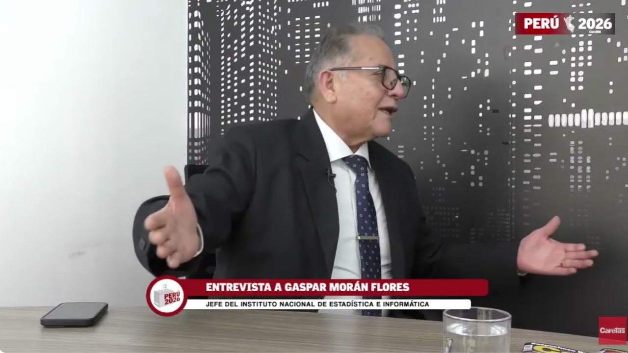 Entrevista Jefe del INEI sobre los Censos Nacionales 2025 / Revista Caretas 14-03-25