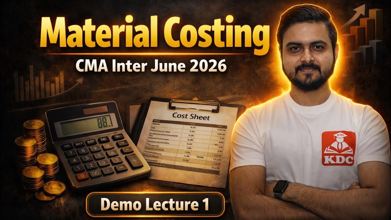 Material Costing - Lecture 1