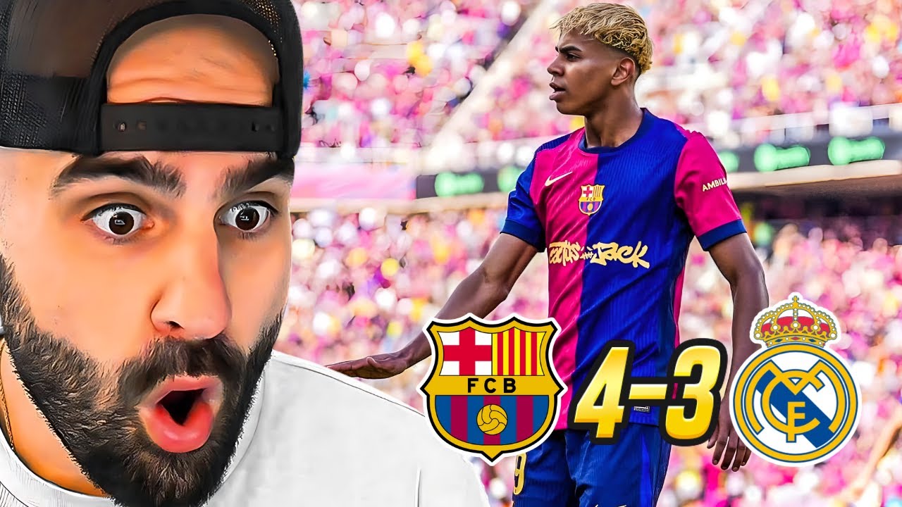 БЕЗУМНЫЙ ОТВЕТ ФК Барселона 4-3 Реал Мадрид I ЛА ЛИГА ЗАВЕРШЕНА