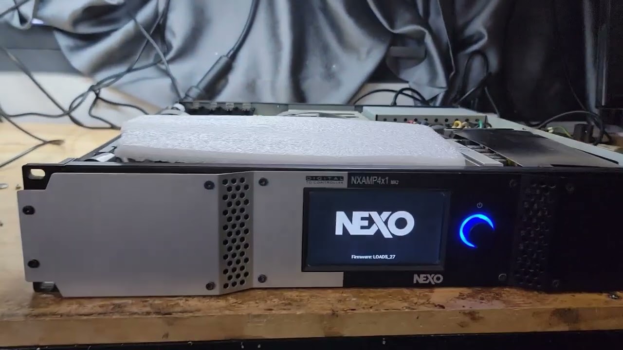 Hướng dẫn thay pin cho NEXO NXAMP 4x1mk2 ( Replace the battery for NEXO NXAPM 4x1mk2)