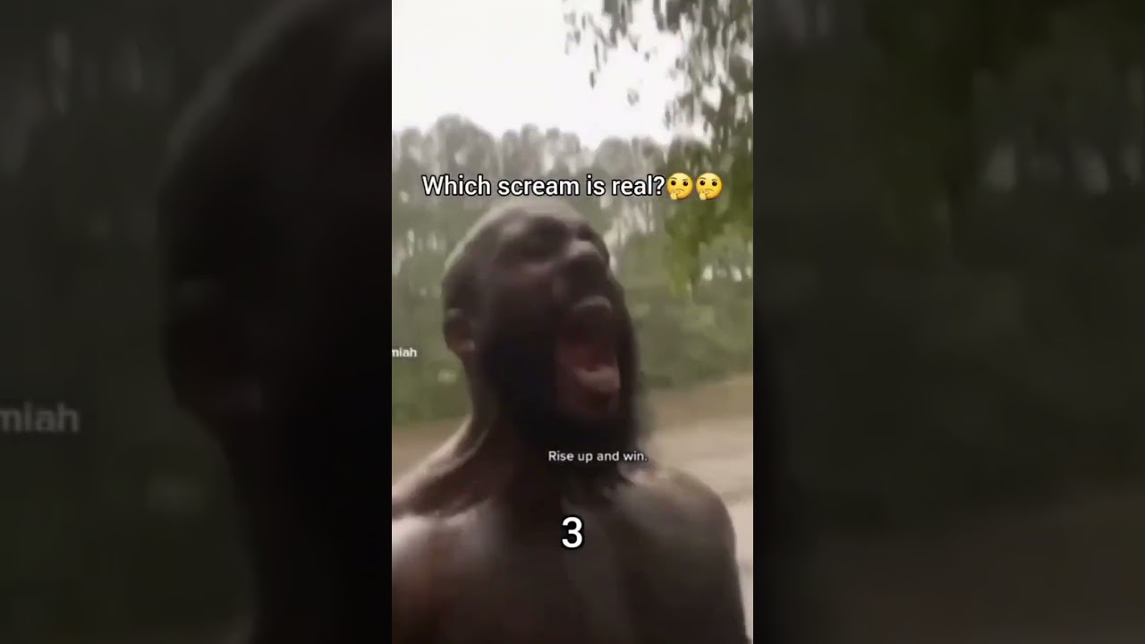 WHICH SCREAM IS REAL?