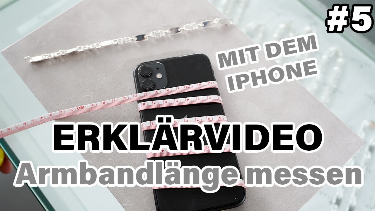 Erklärvideo #5 Taipan Armbandlänge mit dem iPhone /Hilfsmitteln bestimmen