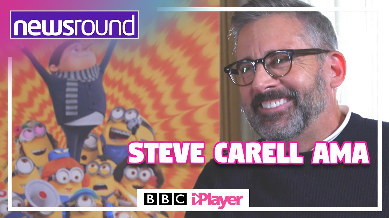 Minions: the Rise of Gru | Steve Carrell Ask Me Anything | Newsround