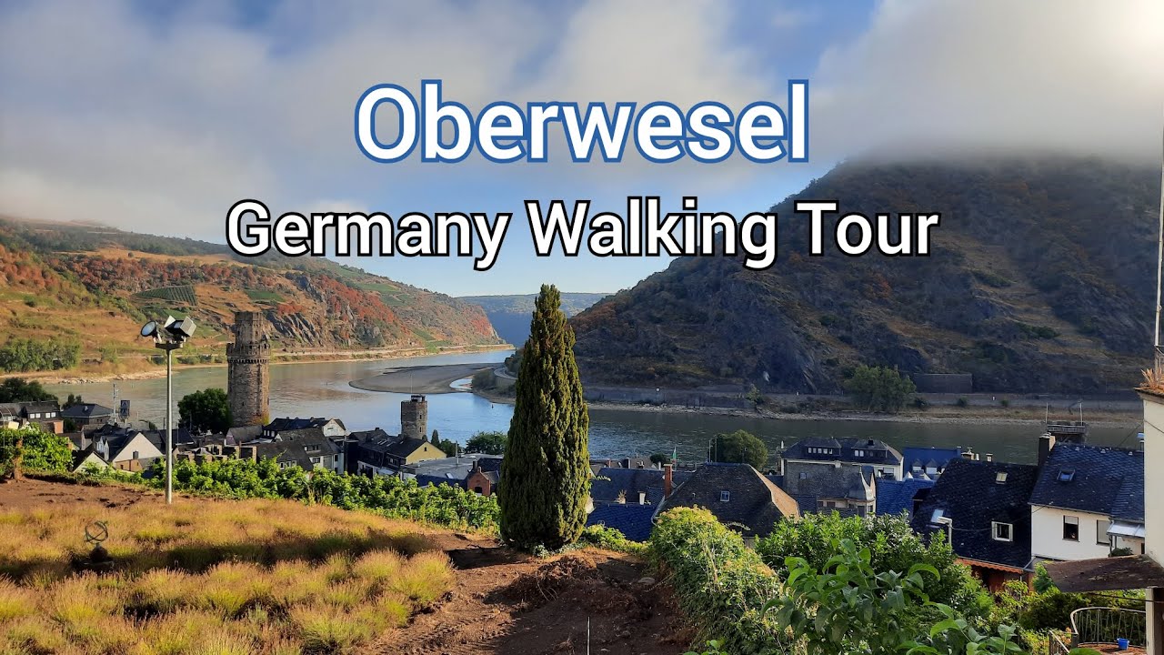 Oberwesel Town, Germany Walking Tour | Summer 2022