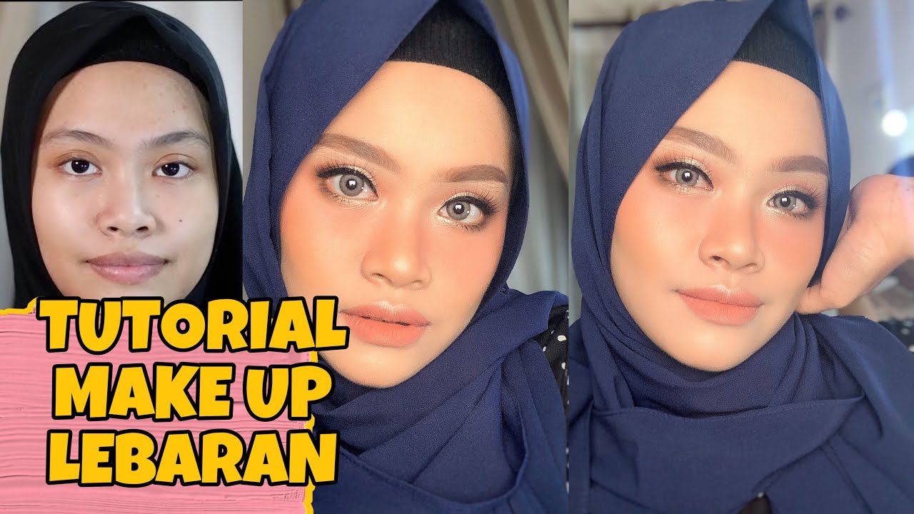 WOW! TUTORIAL MAKEUP LEBARAN TERBARU!! BIKIN TIRUS DAN PANGLING!! ALIS ALA KOREA