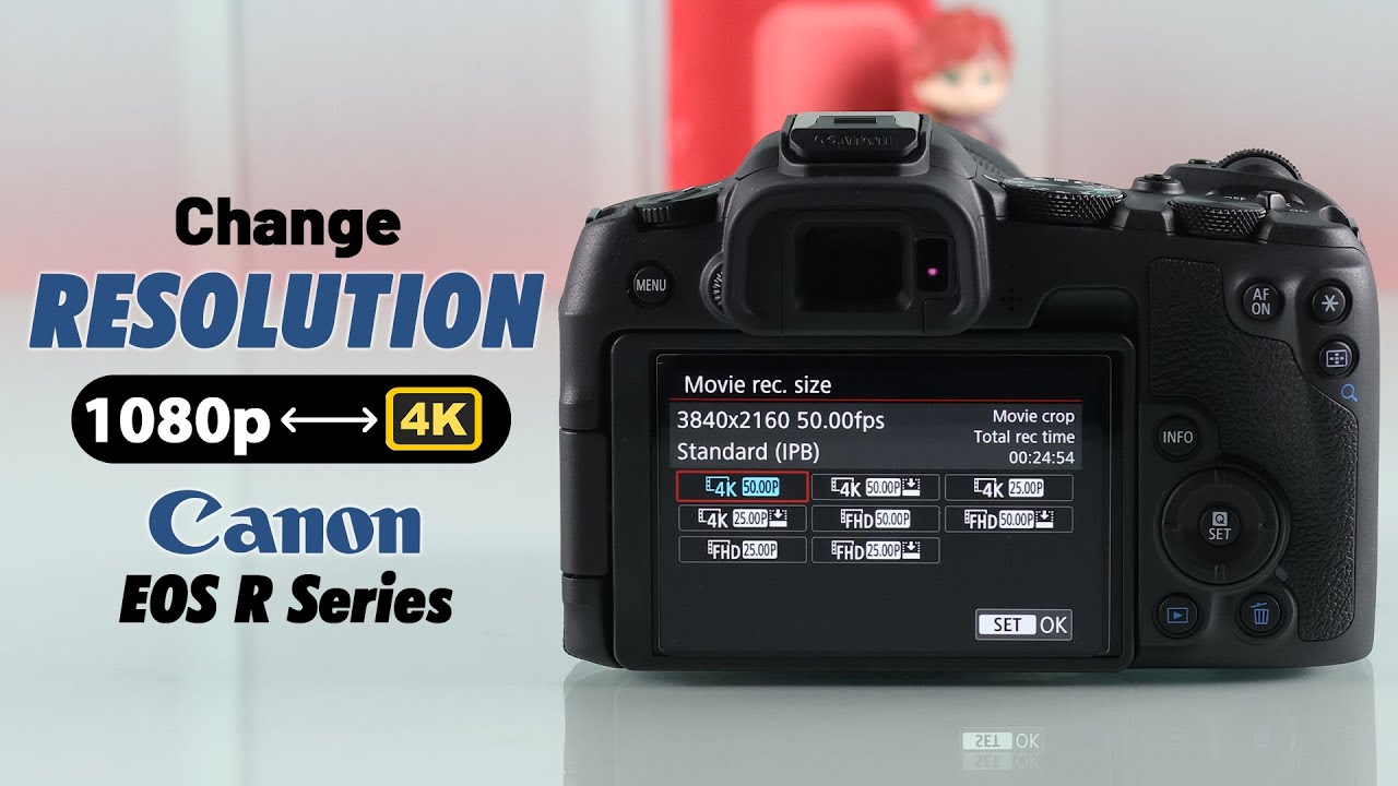 How to Shoot 4K on Canon Camera! [Change Resolution on EOS R]
