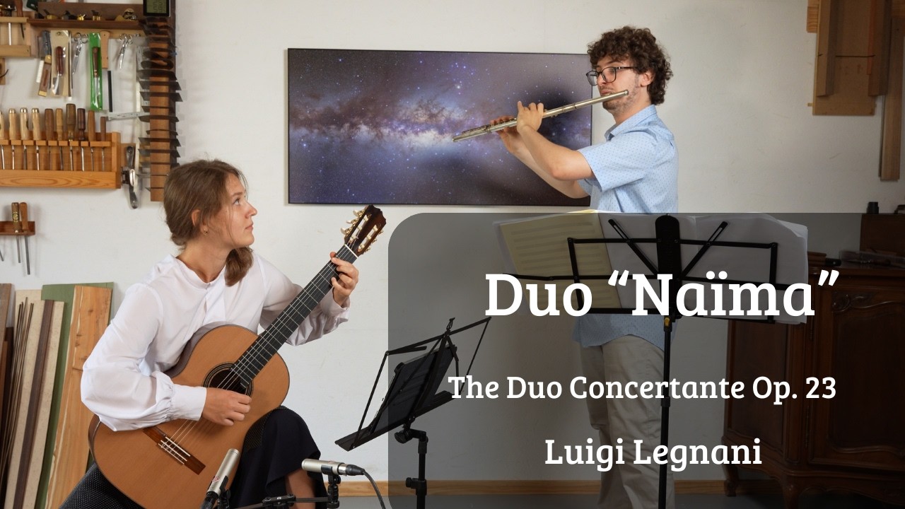 Duo Naima - Duo Concertante Op. 23 by Luigi Legnani, 3rd Movement Allegro Scherzoso