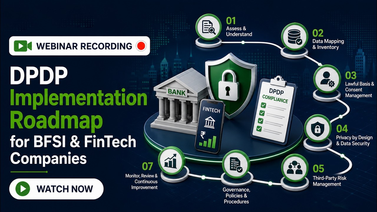 DPDP Implementation Roadmap for BFSI & FinTech Companies