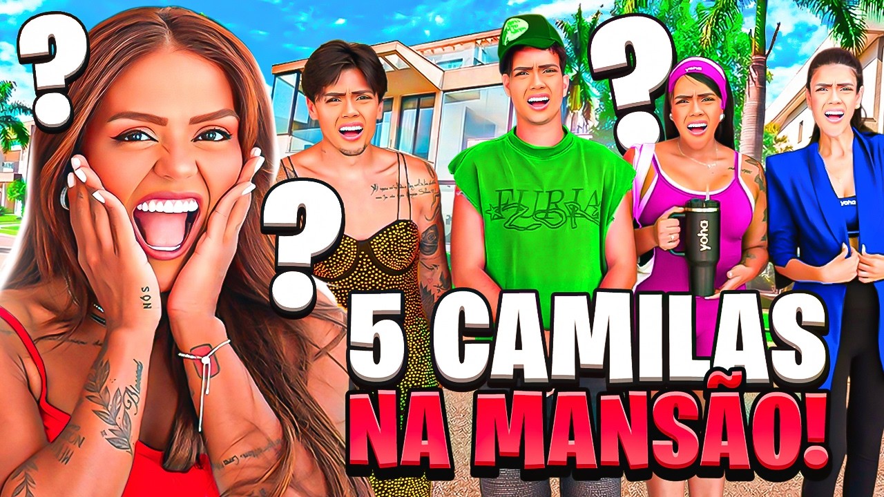 TEM 5 CAMILAS NA MANSÃO LOURES!!!