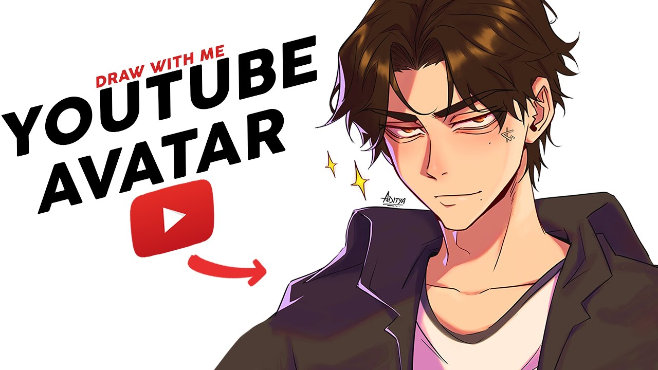 Youtube Avatar - Draw with me  #anime #manga #originalcharacter