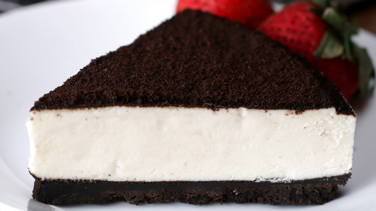 No-Bake Cookies & Cream Cheesecake