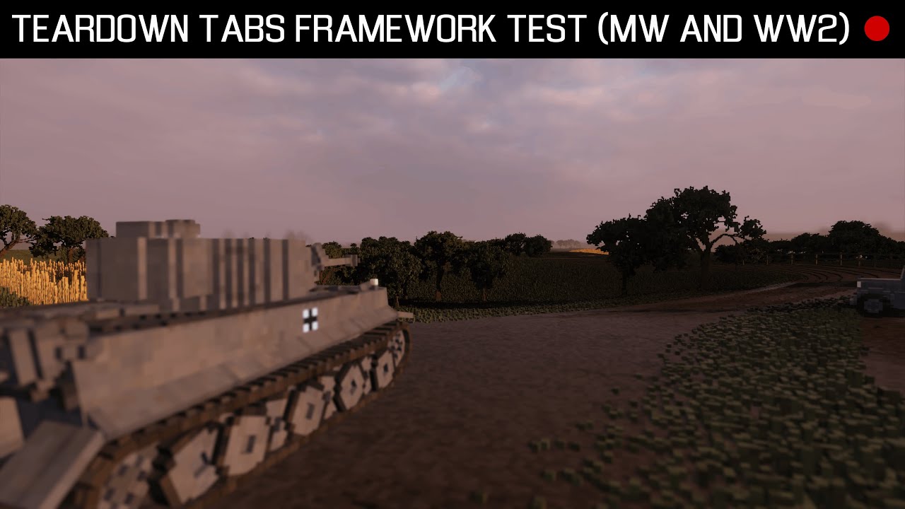 War Thunder in Teardown? Testing the new TABS framework!