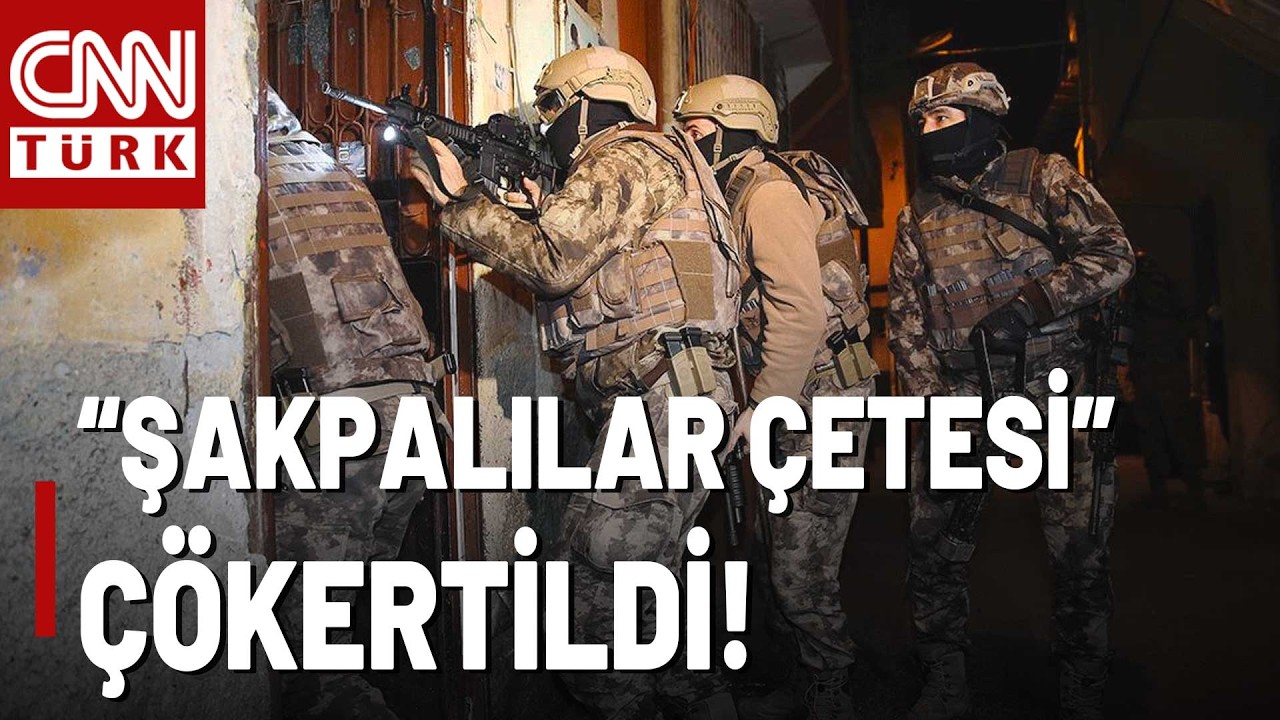Yeni Nesil Suç Örgütü Çökertildi! 55 Ayrı Eyleme Karışan 40 Çete Üyesi Yakalandı!