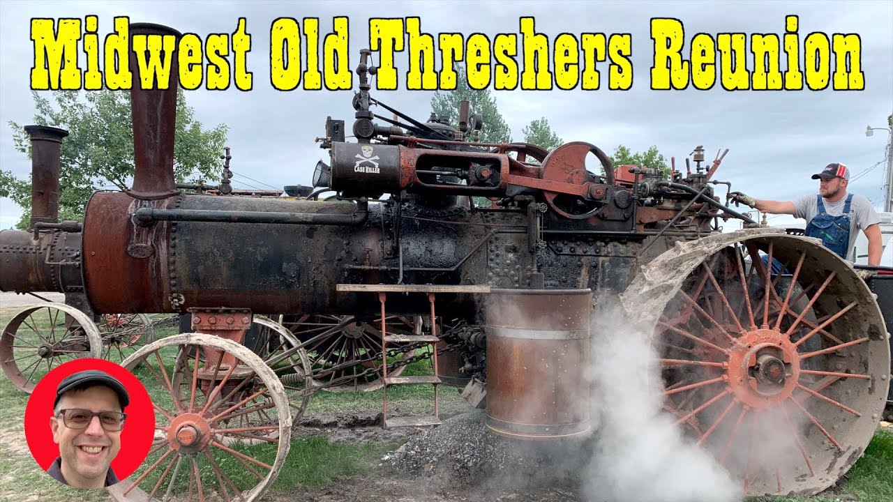 Midwest Old Threshers Reunion, Mount Pleasant Iowa🤠  Tractors 😎 Antique Cars 2019  #tractor
