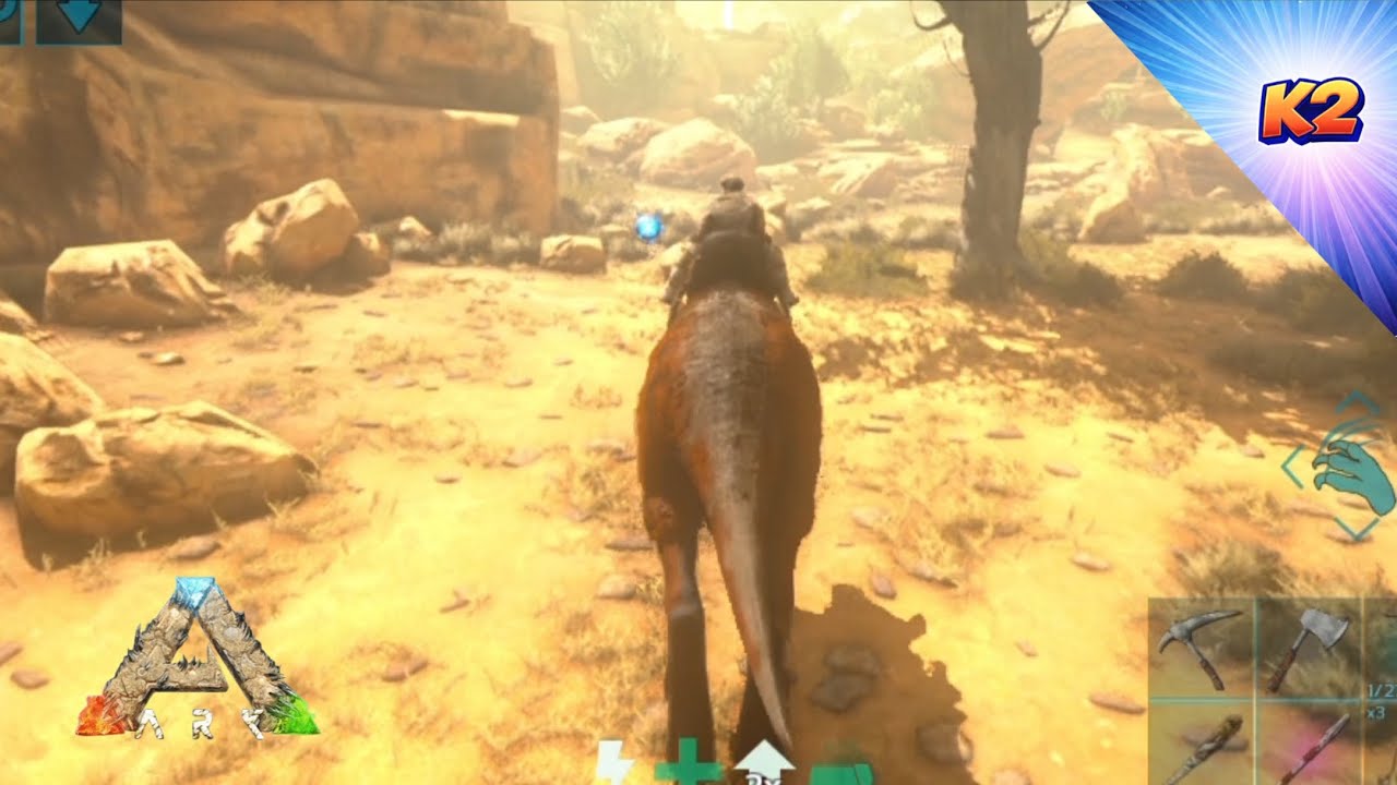 Kanguru ile gezme | Ark Ultimate Mobile Scorched Earth | S1B5