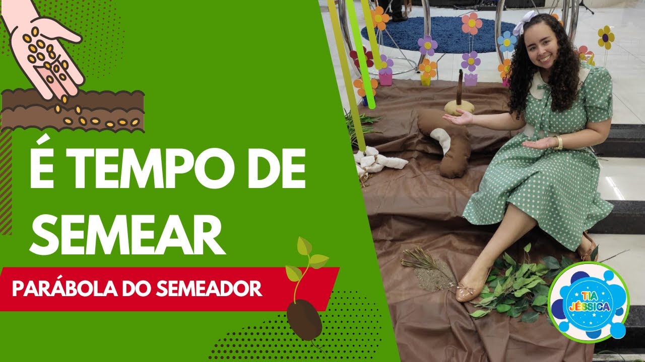 É Tempo de Semear 🌱 Ministração Tia Jéssica