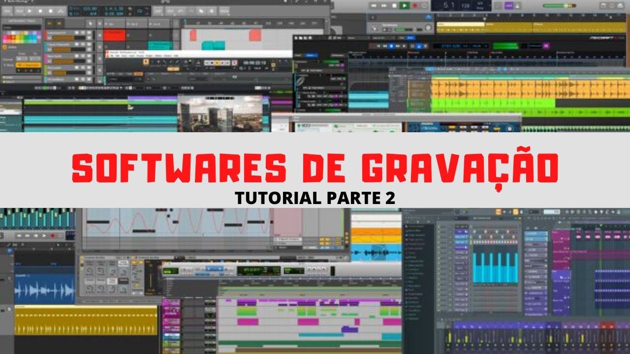 Qual o melhor programa de grava&ccedil;&atilde;o para gravar em casa - Tutorial Home Studio parte 2 -