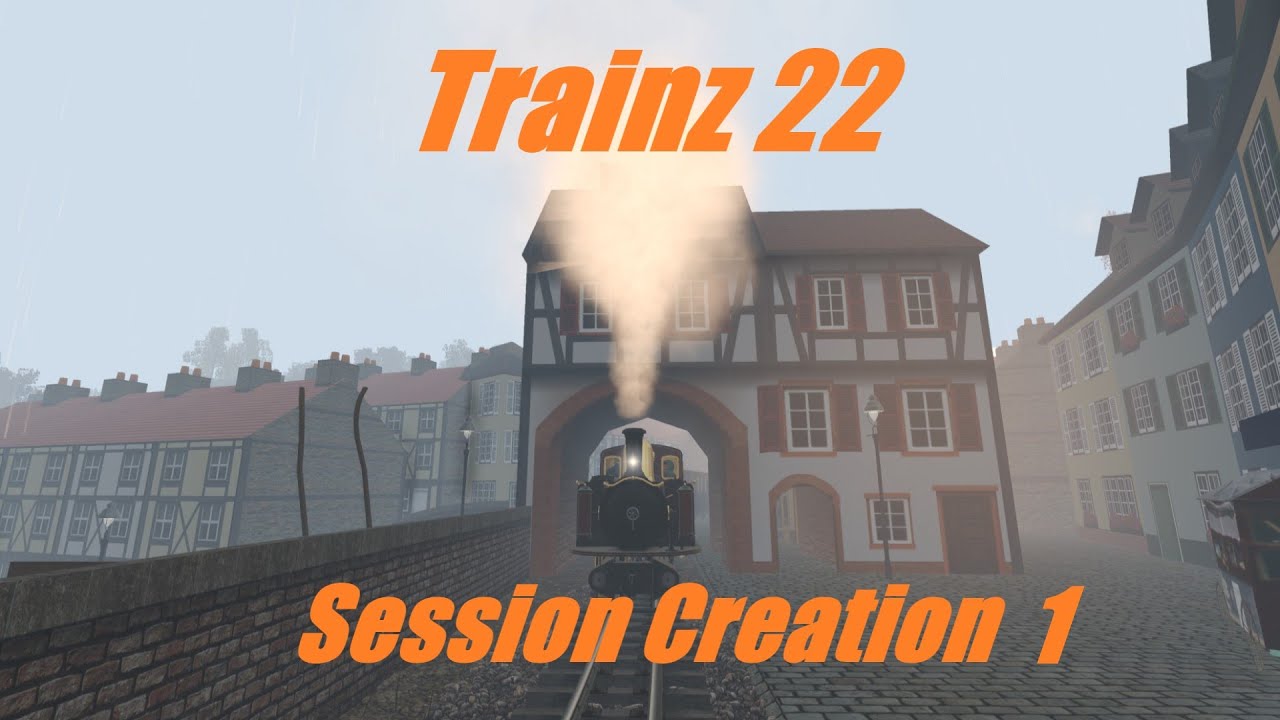 Trainz 22 - Session Creation & Testing 1 / Stream 23.10.2024