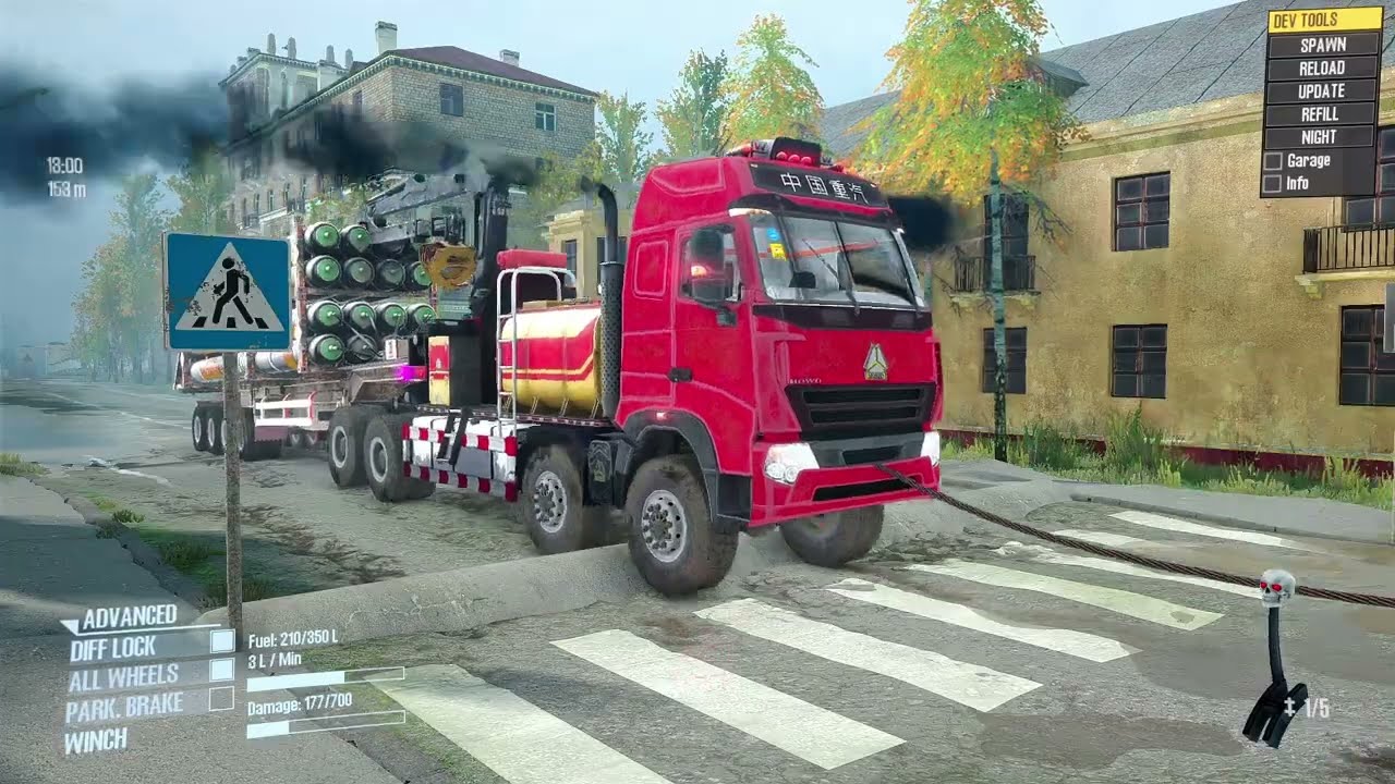 Spintires: Mudrunner | Борьба в грязи на большом грузовике с прицепом, день 6