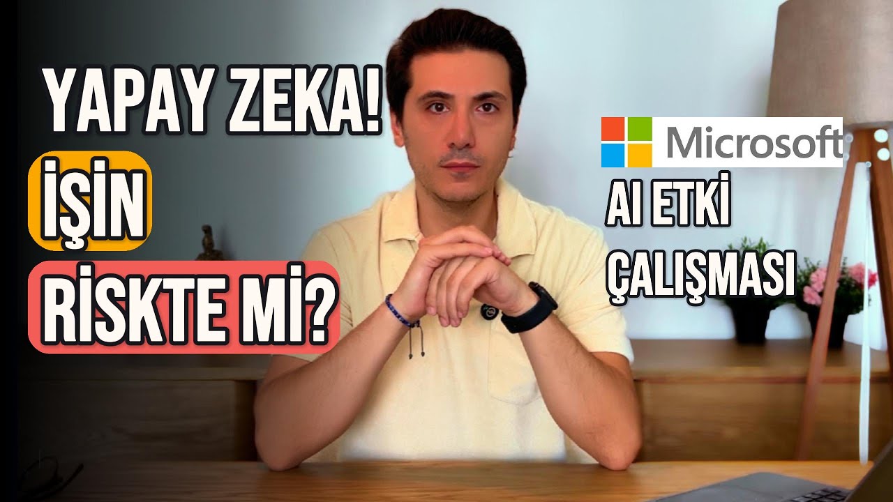 En Çok Etkilenen 40 Meslek! Yapay Zeka Seni Ne Kadar Tehdit Ediyor?