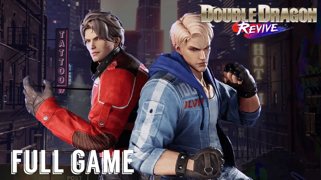 Double Dragon Revive - Full Game Walkthrough