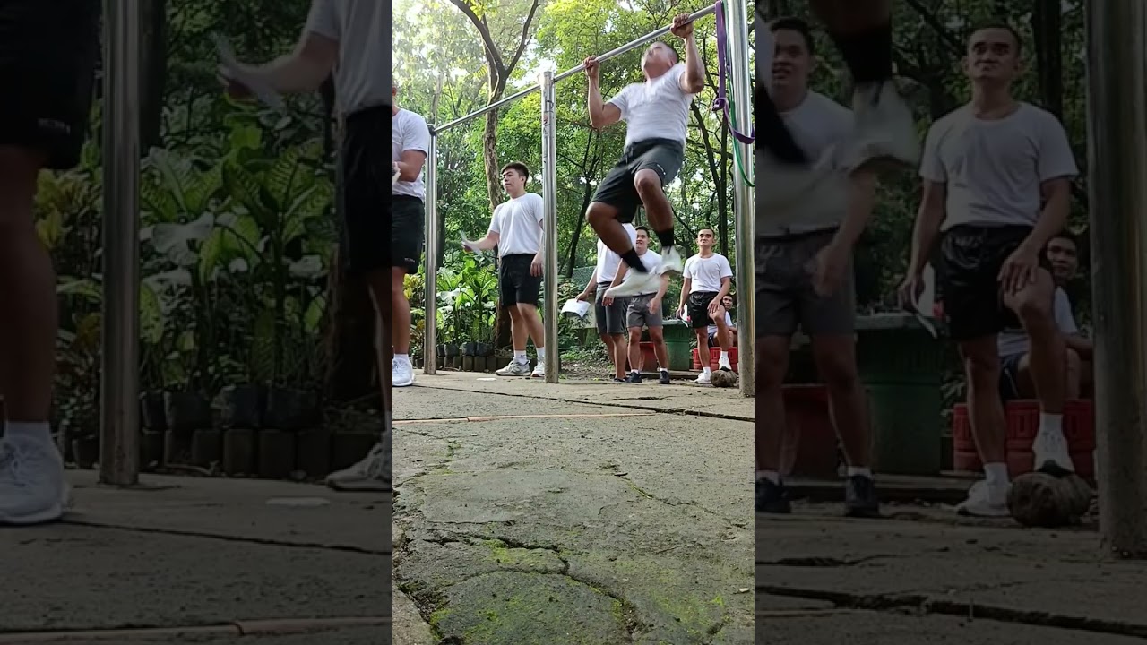 BJMP 2nd Day Physical Agility Test Pull Up and Hang