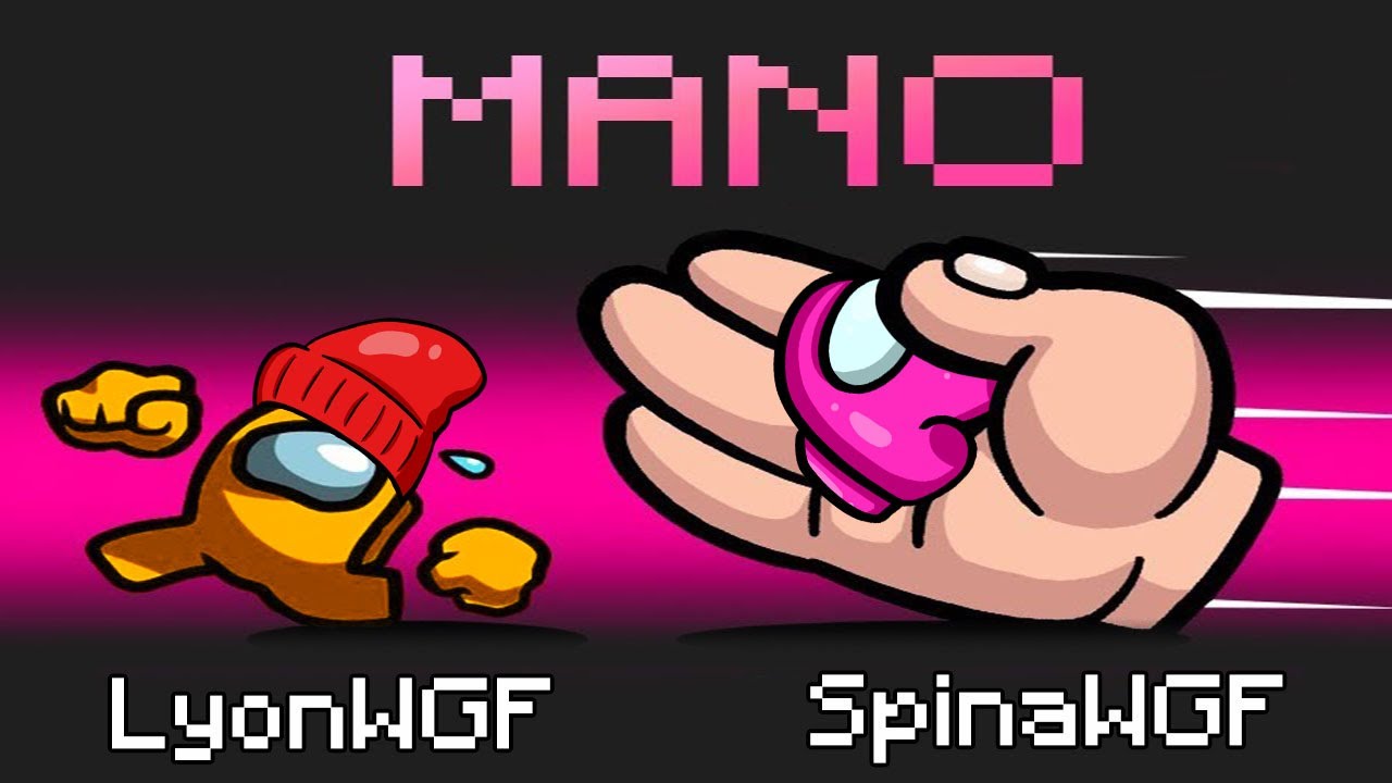 GIOCO COME UNA MANO SU AMONG US!!