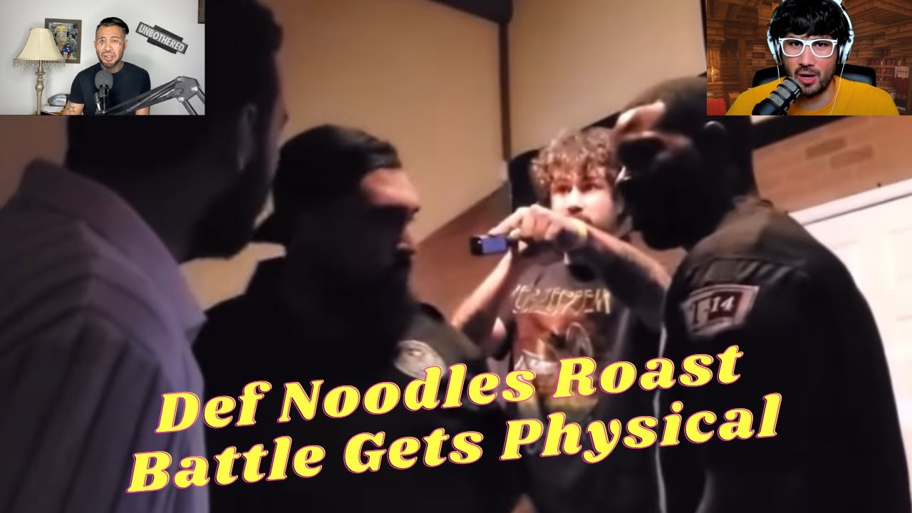 Def Noodles Roast Battle Gets Physical | Real Comedian Reacts | Salvo Pancakes