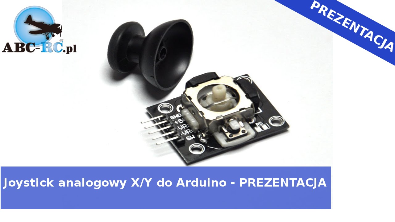Moduł do Arduino  - Joystick analogowy z przyciskiem - ABC-RC.PL