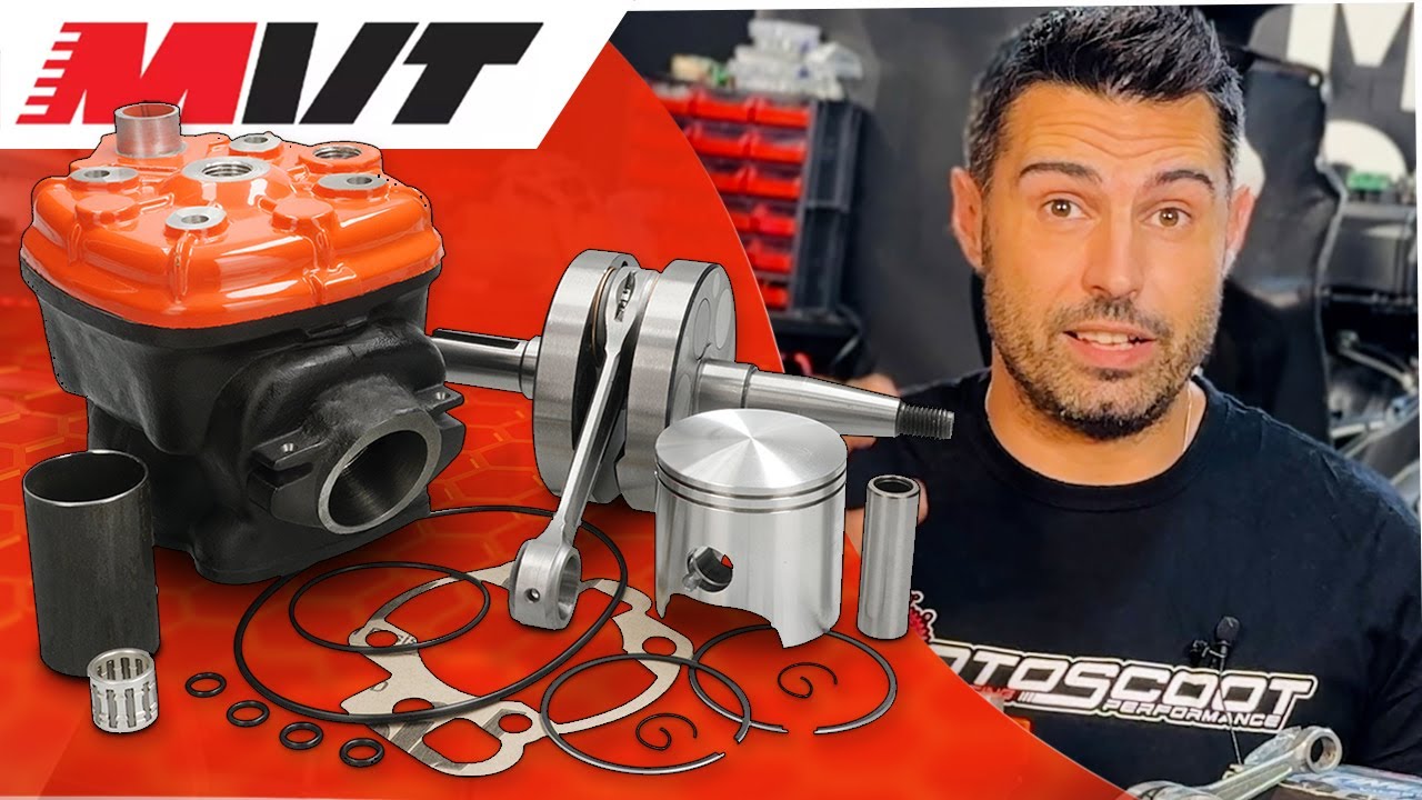 PREPARACIÓN SPORT ¡KIT CILINDRO Y CIGÜEÑAL! - MVT Iron ProMax 90CC
