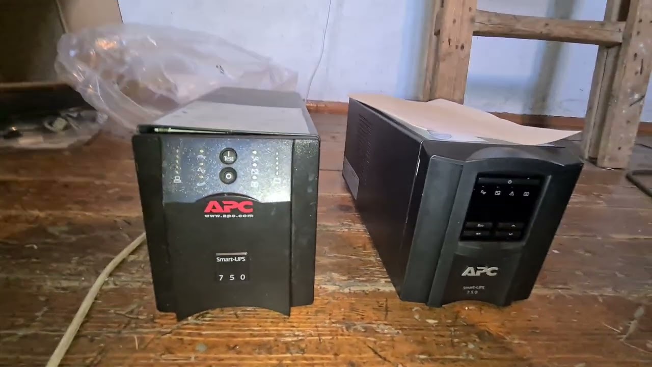 APC Smart-UPS 750 SMT750IC unboxing