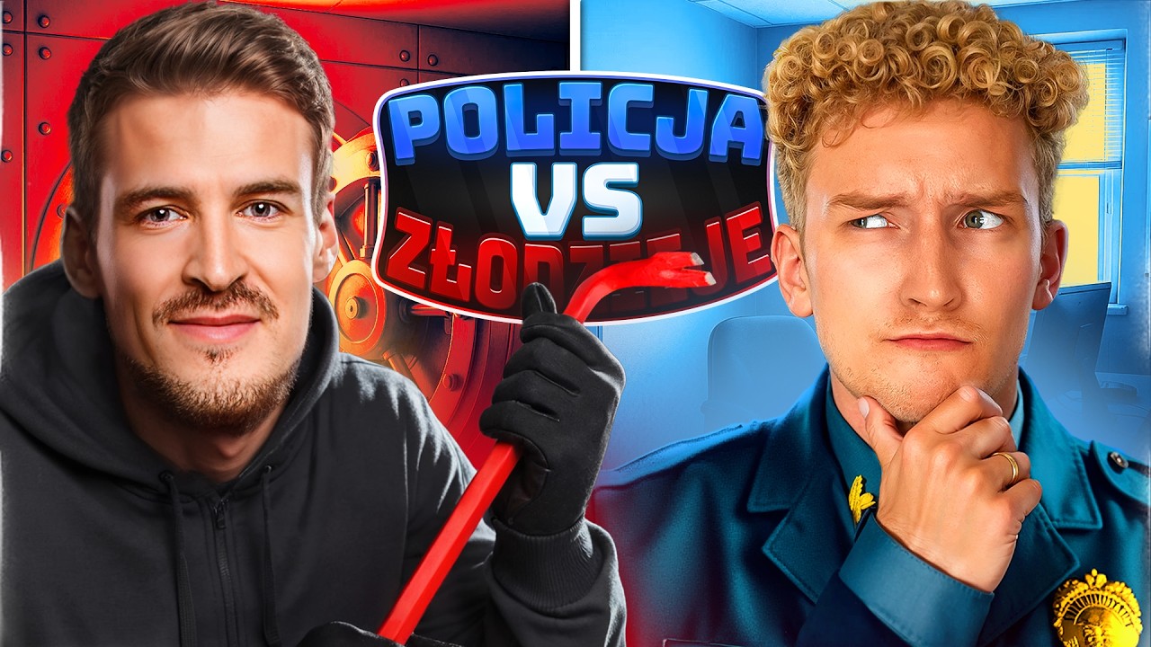 GTA V - POLICJA vs ZŁODZIEJE! - IZAK 🦅