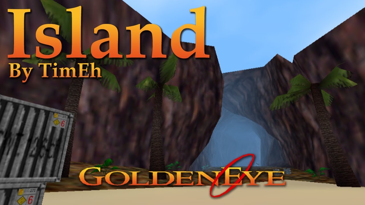 GoldenEye 007 N64 Custom Level - Island