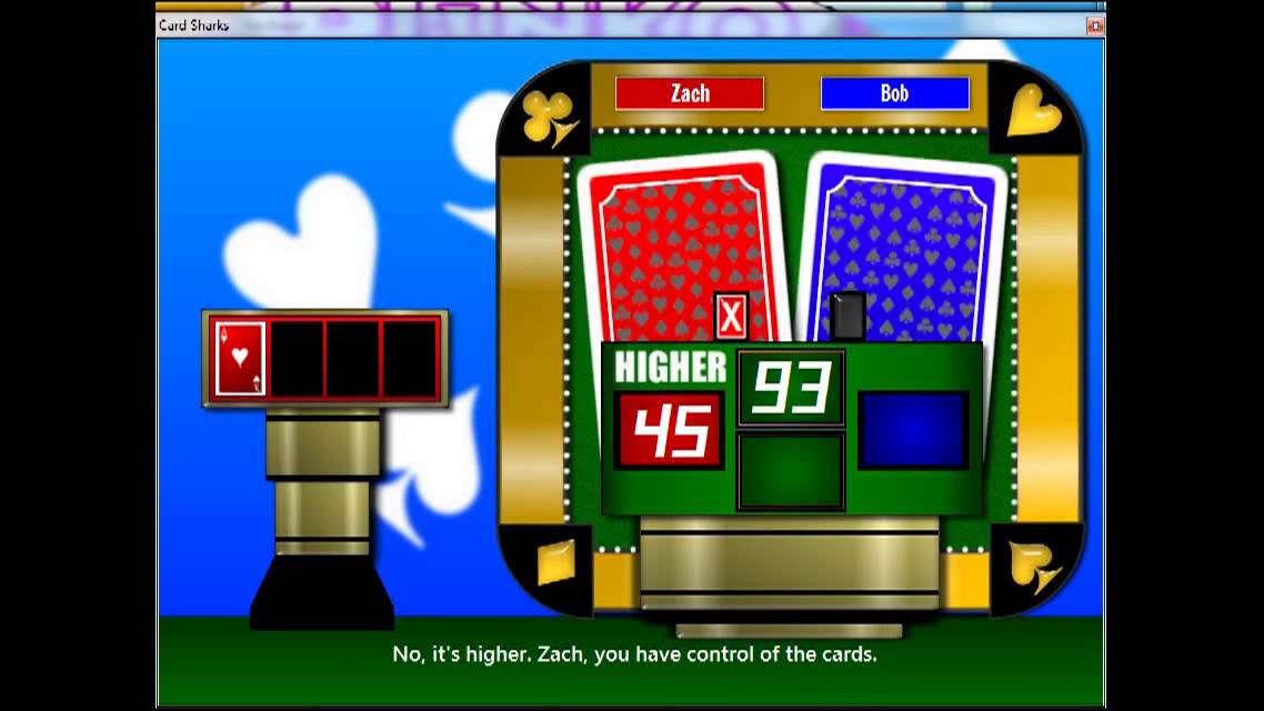 Gaming With Zach And Bob: Card Sharks