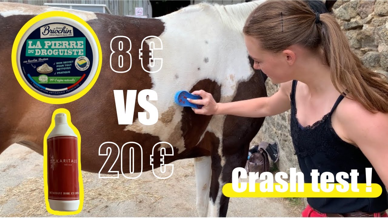Détachant pour chevaux : 20€ VS 8€ 🧼